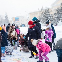 Городской фестиваль "Зимние забавы", 8 января 2017