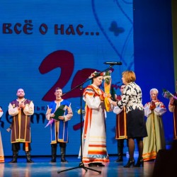 Юбилейный концерт  театра фольклора "Разноцветье" 18 мая 2016 